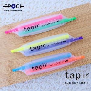 EPOCH Tapir twin 양면 형광펜 (테이퍼 트윈)	
